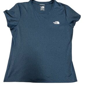 The North Face Women's Blue Short Sleeve Tee